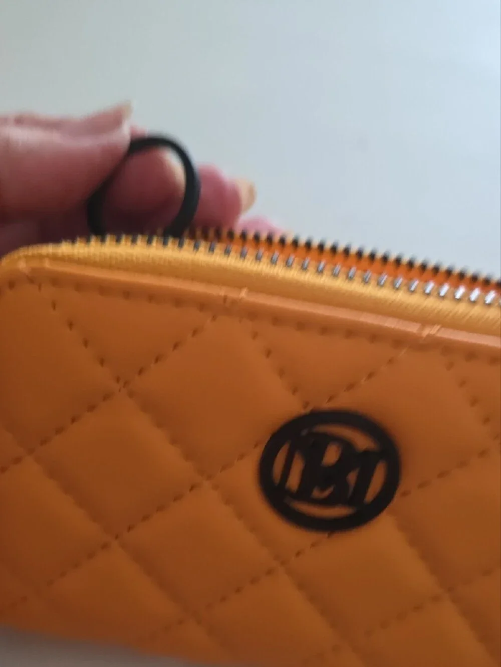 Quilted Yellow Women's Zip Wallet - Unbranded